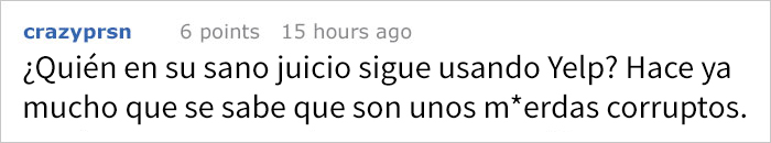 Una clienta deja una reseña negativa en Yelp tras "encontrar" un gusano en la comida, pero es desacreditada por un empleado del restaurante