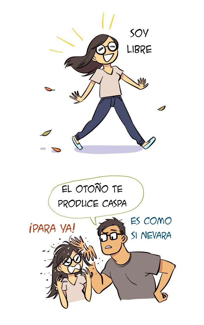 Esta artista ilustra su relación con su novio informático en 13 cómics adorables
