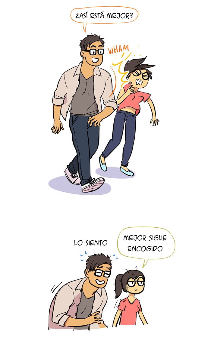 Esta artista ilustra su relación con su novio informático en 13 cómics adorables