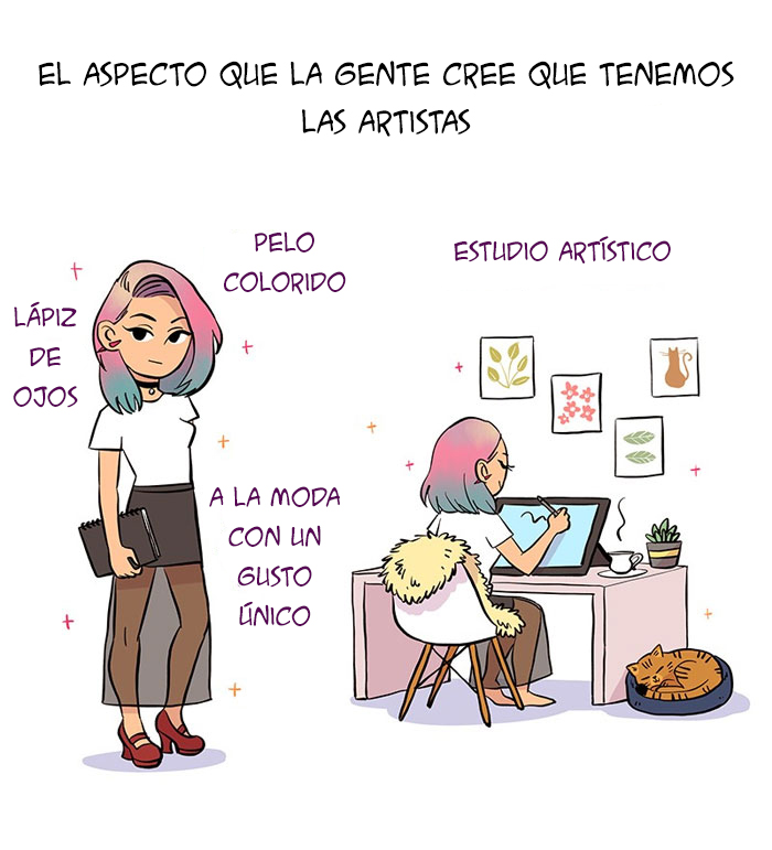 Esta artista ilustra su relación con su novio informático en 13 cómics adorables