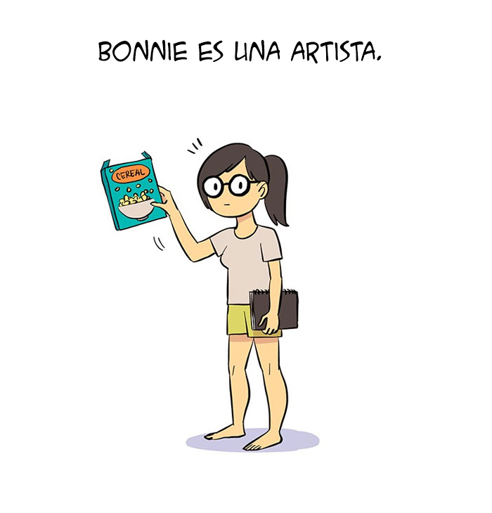 Esta artista ilustra su relación con su novio informático en 13 cómics adorables