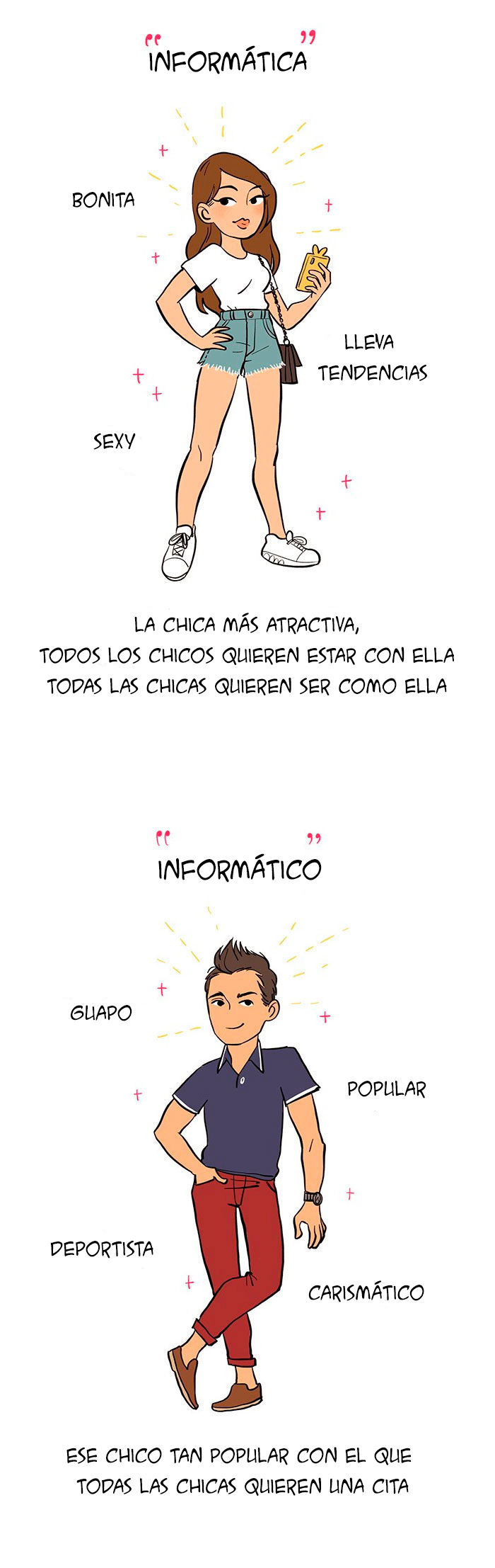 Esta artista ilustra su relación con su novio informático en 13 cómics adorables