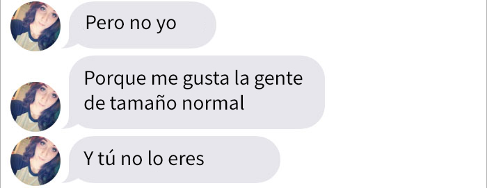 Esta chica en Tinder dijo que un chico era demasiado gordo para ella, así que él respondió