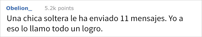 Esta chica en Tinder dijo que un chico era demasiado gordo para ella, así que él respondió