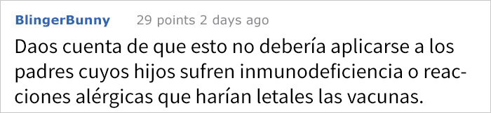 Este mensaje de un médico explica por qué no aceptan a pacientes que no vacunen a sus hijos
