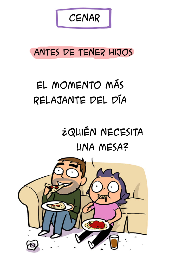 Los cómics brutalmente honestos de esta madre muestran cómo cambia tu vida tras tener hijos
