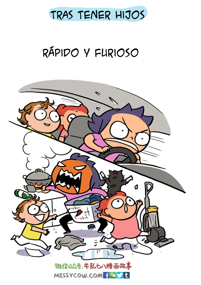 Los cómics brutalmente honestos de esta madre muestran cómo cambia tu vida tras tener hijos