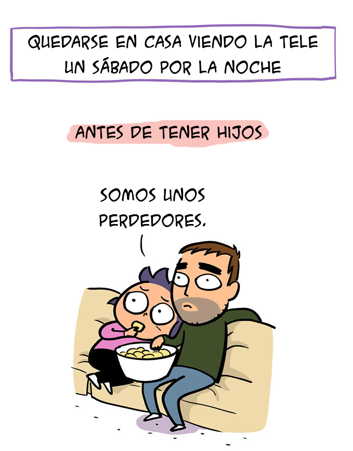 Los cómics brutalmente honestos de esta madre muestran cómo cambia tu vida tras tener hijos