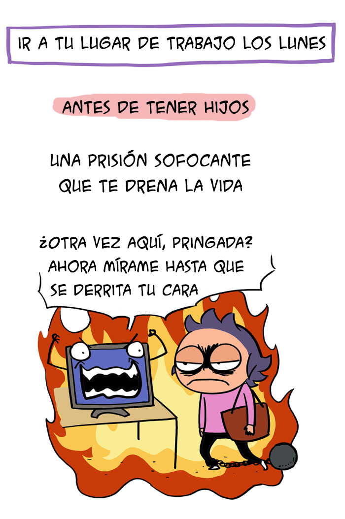 Los cómics brutalmente honestos de esta madre muestran cómo cambia tu vida tras tener hijos