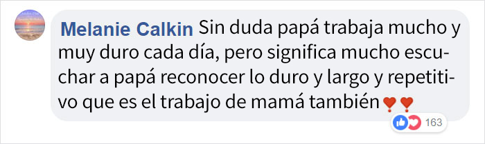 Este trabajador padre de 3 hijos dice que la vida diaria de su esposa es "fácil" y las madres están de acuerdo