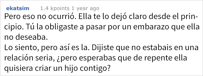 Este hombre culpa a su ex por no cuidar de su hijo, y es literalmente destruido con palabras