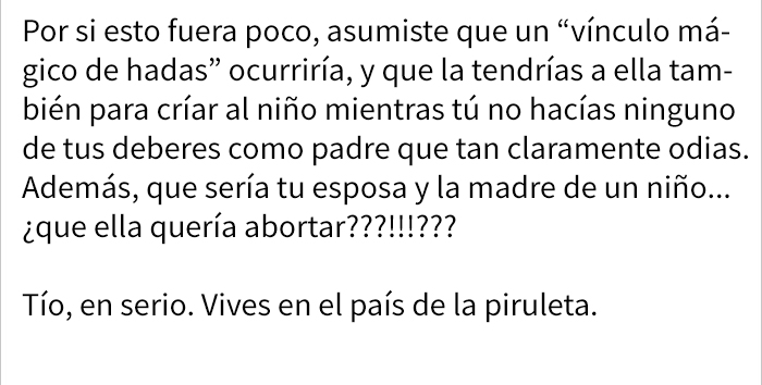 Este hombre culpa a su ex por no cuidar de su hijo, y es literalmente destruido con palabras