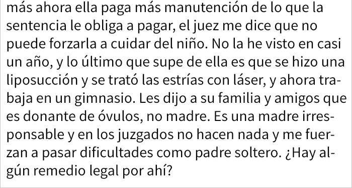 Este hombre culpa a su ex por no cuidar de su hijo, y es literalmente destruido con palabras