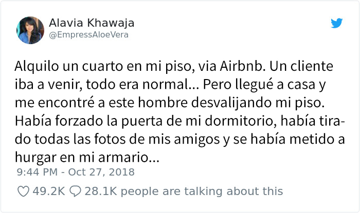 Esta mujer comparte su terrible experiencia como anfitriona de Airbnb y muestra lo peligroso que puede ser
