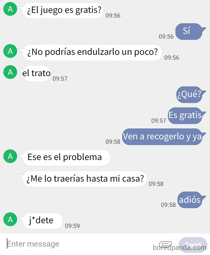 Quería Que Condujera 3 Horas Para Llevarle Un Juego Gratis