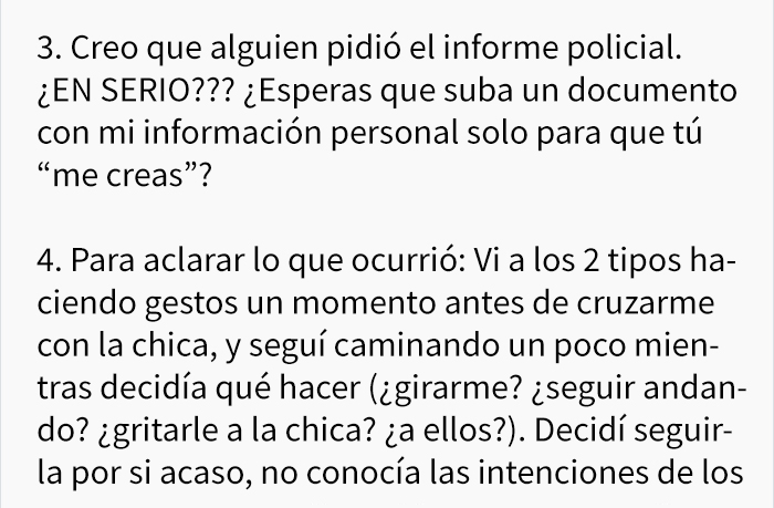 Este hombre siguió a una chica durante 4 bloques y hasta su coche, luego le escribió una carta anónima
