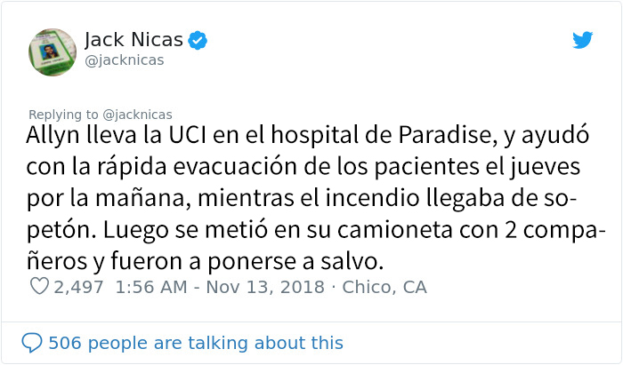 Este enfermero mostró el aspecto de su Toyota tras salvar muchas vidas de un incendio, y la compañía le respondió