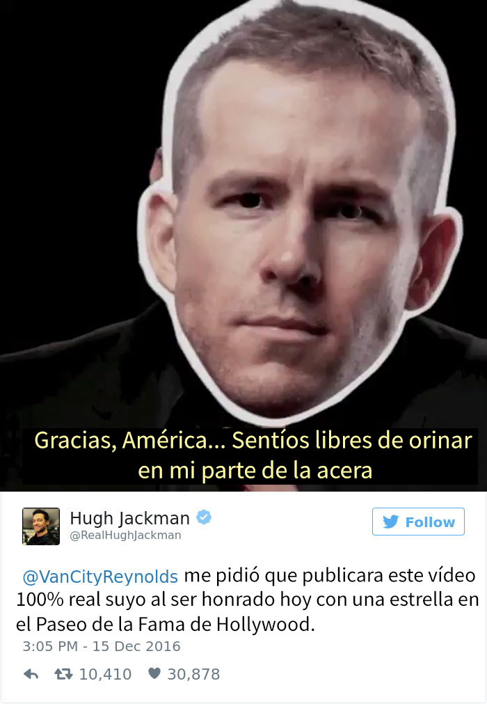 Hugh Jackman y Jake Gyllenhaal le han gastado una divertida broma a Ryan Reynolds