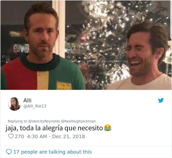 Hugh Jackman y Jake Gyllenhaal le han gastado una divertida broma a Ryan Reynolds