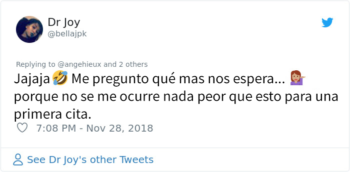 Esta mujer comparte la peor cita de Tinder que haya tenido nunca