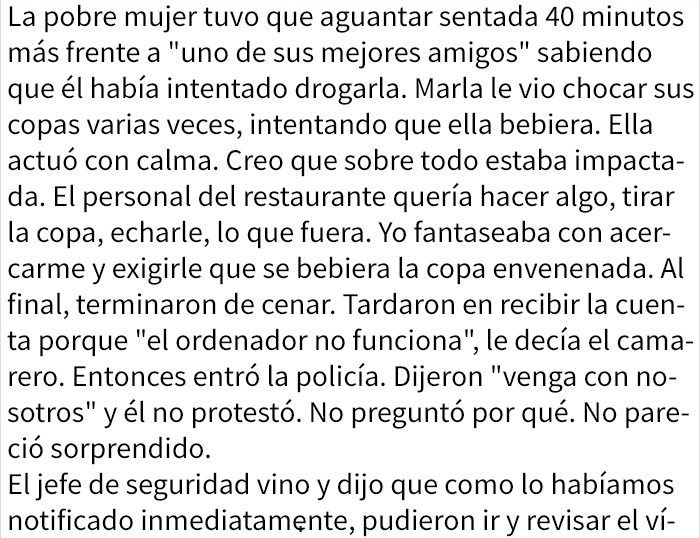 Tres chicas notaron el comportamiento sospechoso de un tipo en un restaurante, y salvaron a una mujer de ser violada