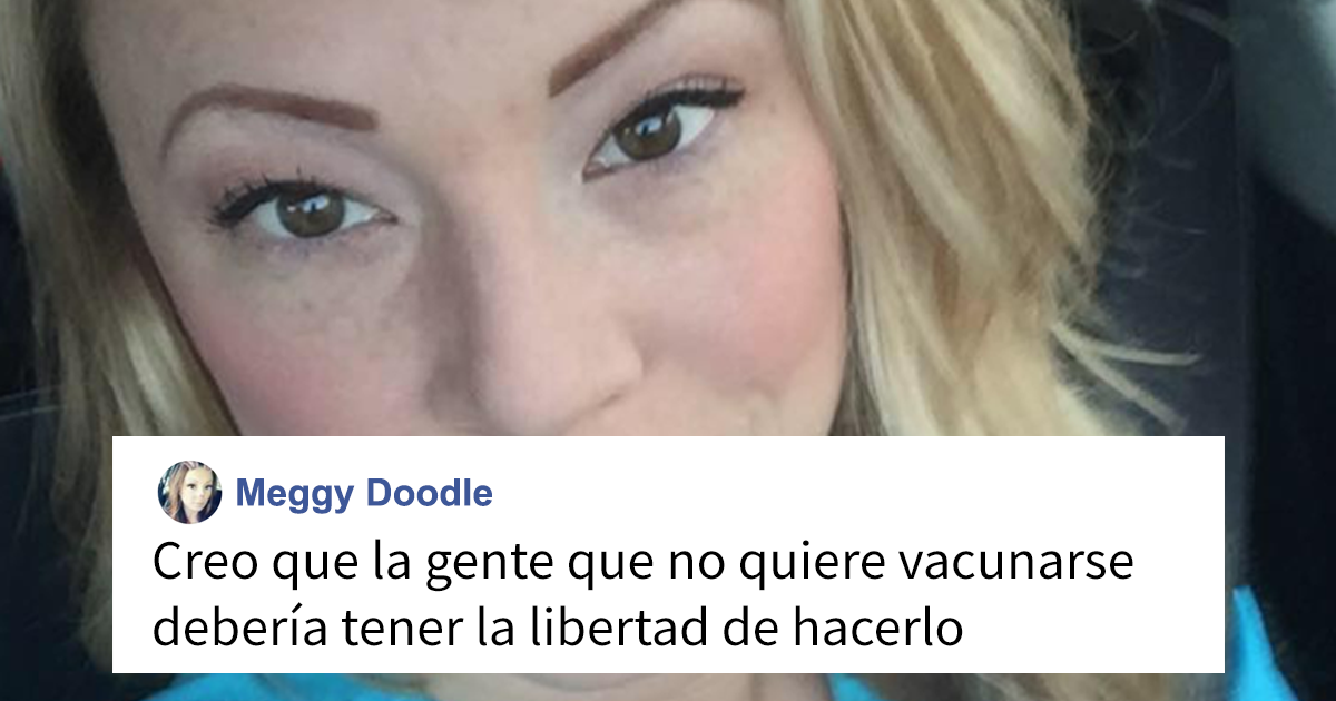 La gente aplaude a esta enfermera que acalló a los antivacunas usando su propia lógica