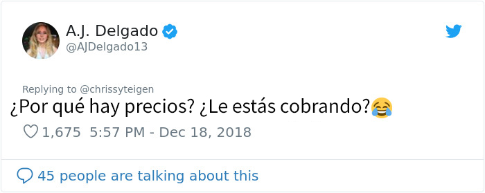 Chrissy Teigen ha creado un menú de verdad para su quisquillosa hija de 2 años