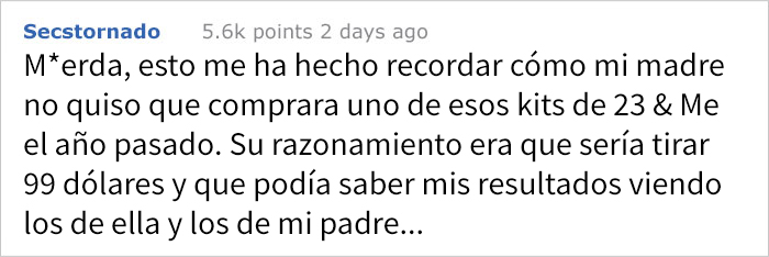 Este hombre compró un test de ADN para toda su familia por Navidad, y puso sus vidas patas arriba
