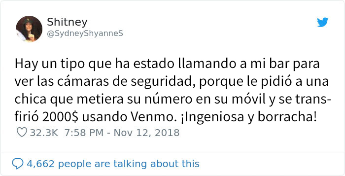 Internet transforma una historia sobre una borracha que le robó 2000$ a un tipo en un bar en la lección perfecta sobre la cultura de la violación