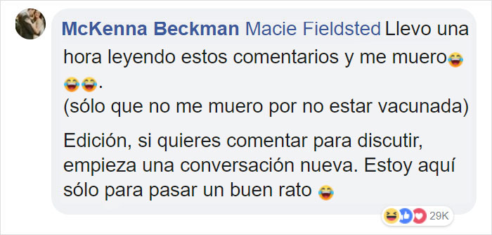 Una madre anti-vacunas pregunta cómo proteger a su hija no vacunada del brote de sarampión e Internet se lo explica