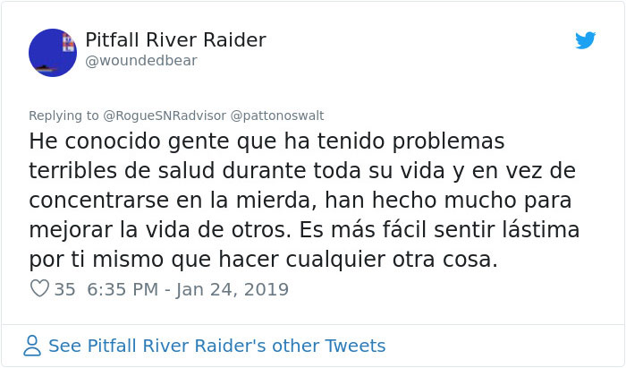 Patton Oswalt fue atacado por un trol en Twitter y al ver su perfil decide cambiar su vida por completo