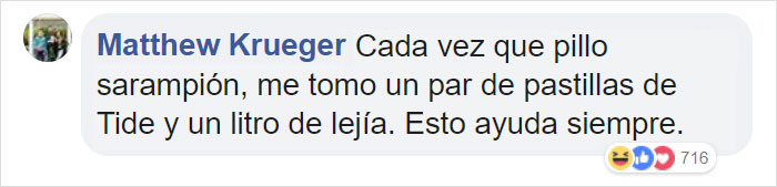 Una madre anti-vacunas pregunta cómo proteger a su hija no vacunada del brote de sarampión e Internet se lo explica