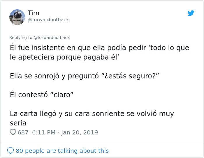 Un chico presencia cómo un hombre joven tiene problemas para pagar en una cita en un restaurante de lujo y cómo el camarero le ‘salva’