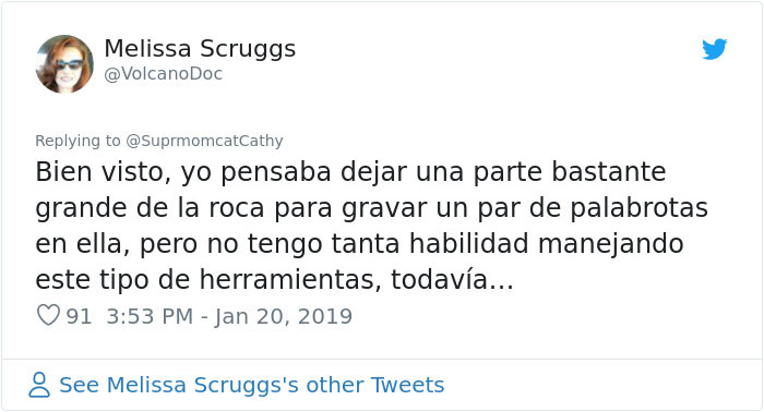 Una geóloga tremenda se venga de un vecino borracho que bloquea su coche con una roca