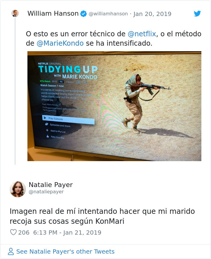 Las 12 reacciones más divertidas a un error desafortunado de Netflix con la imagen de Marie Kondo, incluso Chrissy Teigen responde