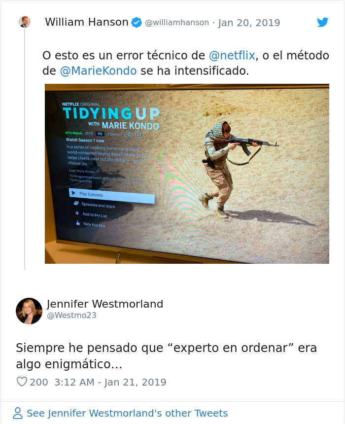 Las 12 reacciones más divertidas a un error desafortunado de Netflix con la imagen de Marie Kondo, incluso Chrissy Teigen responde