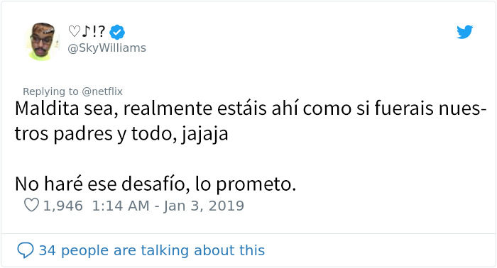 Netflix advierte a la gente que deje de hacer el 