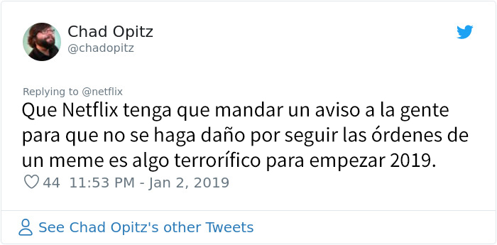 Netflix advierte a la gente que deje de hacer el 