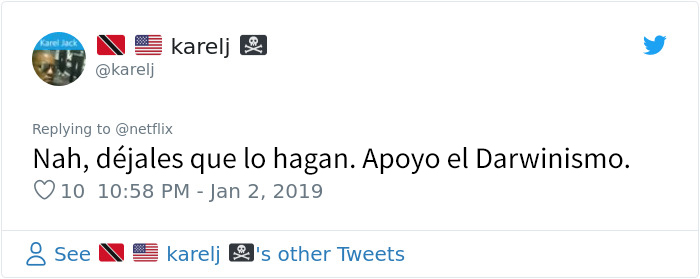 Netflix advierte a la gente que deje de hacer el 
