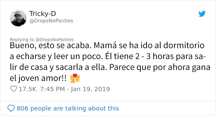 Este hombre descubre que su hijastro pasó la noche con una chica en casa, y está deseando ver cómo salen de ahí por la mañana