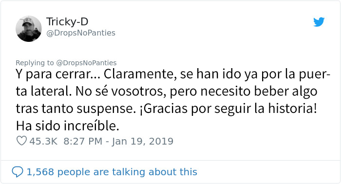 Este hombre descubre que su hijastro pasó la noche con una chica en casa, y está deseando ver cómo salen de ahí por la mañana
