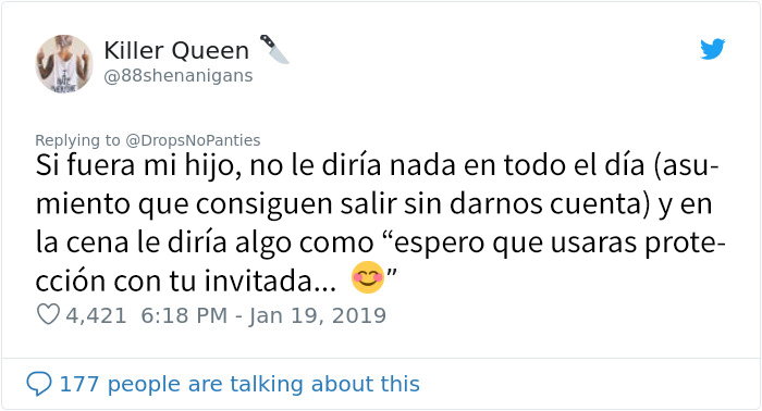 Este hombre descubre que su hijastro pasó la noche con una chica en casa, y está deseando ver cómo salen de ahí por la mañana