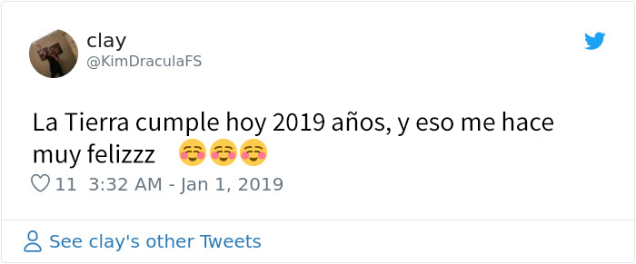 17 Personas que piensan que la Tierra acaba de cumplir 2019 años