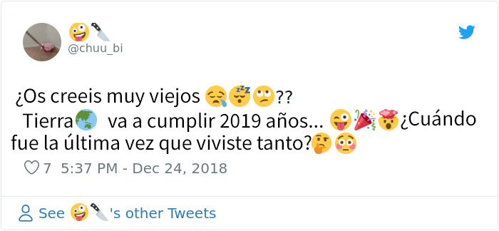 17 Personas que piensan que la Tierra acaba de cumplir 2019 años
