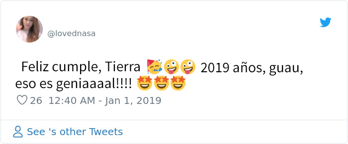17 Personas que piensan que la Tierra acaba de cumplir 2019 años