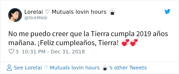 17 Personas que piensan que la Tierra acaba de cumplir 2019 años