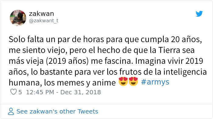 17 Personas que piensan que la Tierra acaba de cumplir 2019 años