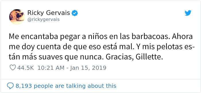 La gente está tirando sus productos Gillette después de ver el controvertido anuncio que han lanzado