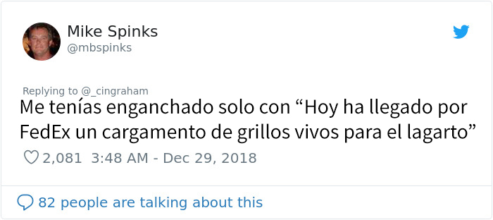 Este hombre liberó accidentalmente 250 grillos en su casa, y la gente llora de la risa