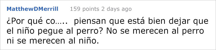 La gente comparte consejos interesantes con una madre que pregunta cómo hacer que su perro deje de gruñir a su hijo cuando este le pega